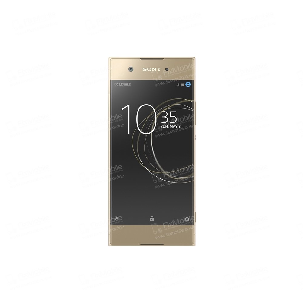Шлейф для Sony Xperia XA1 плата на системный разъем/микрофон/вибромотор