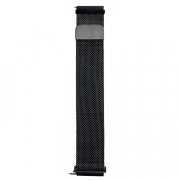 Ремешок для Samsung Gear S3 Frontier металлический сетчатый браслет (черный) — 1