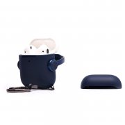 Чехол для кейса Apple AirPods (синий) — 3