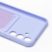 Чехол-накладка - SC304 с картхолдером для Samsung Galaxy A54 (A546F) (фиолетовая) — 2
