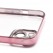 Чехол-накладка - PC073 с закрытой камерой для Apple iPhone 14 Plus (213833) (розово-золотистая) — 3