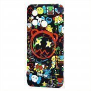Чехол-накладка Luxo Creative для Xiaomi Poco C55 (105) (черная) (226141) (рисунок) — 2