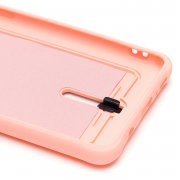 Чехол-накладка - SC304 с картхолдером для Samsung Galaxy A51 4G (A515F) (208739) (светло-розовая) — 3