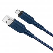 Кабель Hoco X59 Victory (USB - micro USB) (синий)