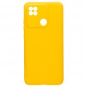 Чехол-накладка - SC303 для Xiaomi Redmi 10A (желтая) — 1