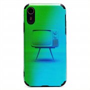 Чехол-накладка - SC310 для Apple iPhone XR (008) (черная) (рисунок) — 1
