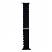 Ремешок - ApW37 Lace Apple Watch 49 mm (черный) — 1
