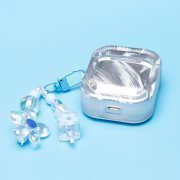 Чехол для кейса Apple AirPods (серебристо-голубой) — 2