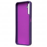 Чехол-накладка - SC335 для Samsung Galaxy A14 4G (A145B) (кот) (фиолетовая) (227117) — 2