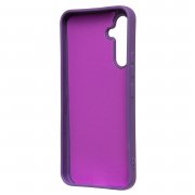Чехол-накладка - SC335 для Samsung Galaxy A54 (A546F) (кот) (фиолетовая) (227123) — 2