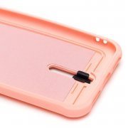 Чехол-накладка - SC304 с картхолдером для Apple iPhone 8 (208665) (светло-розовая) — 3