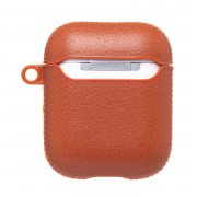 Чехол для кейса Apple AirPods (коричневый) — 3
