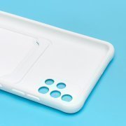 Чехол-накладка - SC304 с картхолдером для Samsung Galaxy A51 4G (A515F) (208740) (белая) — 2