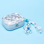 Чехол для кейса Apple AirPods Pro 2 (серо-голубой) — 3