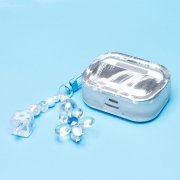 Чехол для кейса Apple AirPods Pro 2 (серо-голубой) — 2
