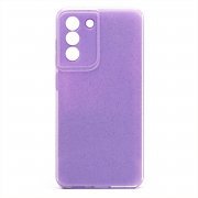 Чехол-накладка для Samsung Galaxy S21 FE (G990B) (светло-лиловая) — 1