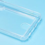Чехол-накладка с картхолдером для Samsung Galaxy A52 (A525F) (прозрачная) — 3