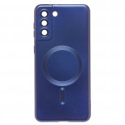 Чехол-накладка SafeMag для Samsung Galaxy S21 Plus (G996B) (темно-синяя) — 1