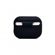 Чехол Soft touch для кейса Apple AirPods Pro 2 (черный) — 3