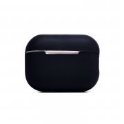 Чехол Soft touch для кейса Apple AirPods Pro 2 (черный) — 1