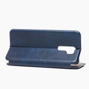Чехол-книжка для Xiaomi Redmi 9 (синяя) — 2