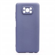 Чехол-накладка Activ для Xiaomi Poco X3 (серая) — 1