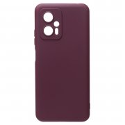 Чехол-накладка Activ Full Original Design для Xiaomi Redmi Note 11T Pro (бордовая) — 1