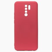 Чехол-накладка Activ для Xiaomi Redmi 9 (бордовая) — 1
