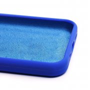 Чехол-накладка Soft Touch для Apple iPhone 12 mini (синяя) — 2