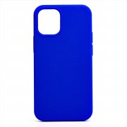 Чехол-накладка Soft Touch для Apple iPhone 12 mini (синяя) — 1