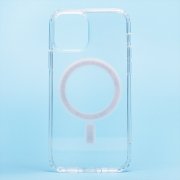 Чехол-накладка SafeMag для Apple iPhone 12 (прозрачная) — 1