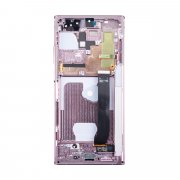 Дисплейный модуль с тачскрином для Samsung Galaxy Note 20 Ultra (N986F) (черный) (AAA)