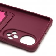 Чехол-накладка для Huawei Nova 9 (бордовая) — 2