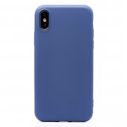 Чехол-накладка Activ для Apple iPhone X (синяя) — 1
