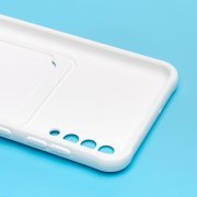 Чехол-накладка с картхолдером для Samsung Galaxy A30s (A307F) (белая) — 2