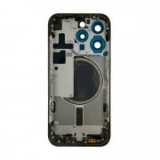 Корпус на 1 Sim для Apple iPhone 15 Pro (черный) премиум