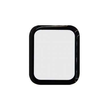 Защитное стекло для Apple Watch 6 44 mm (полное покрытие) (черное) — 1
