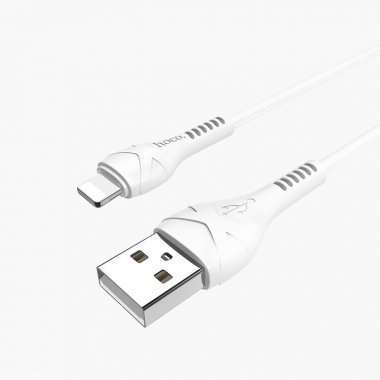 Кабель HOCO X37 Cool power для Apple (USB - Lightning) белый — 2