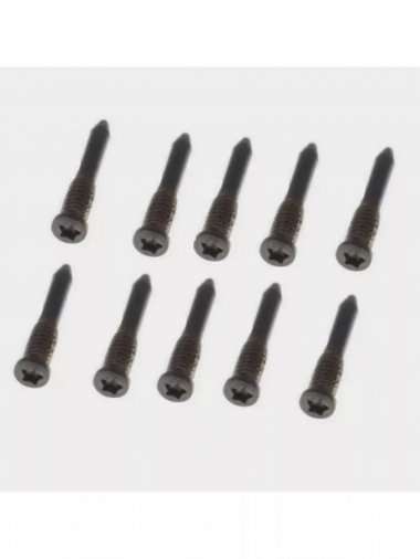 Винт для Apple iPhone XR внешний (10 шт) (черный) &mdash; 1