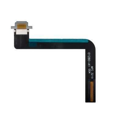 Шлейф для Apple iPad 10.2 2020 на разъем зарядки (белый) — 2