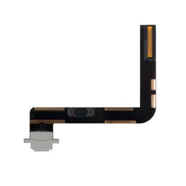 Шлейф для Apple iPad 10.2 2020 на разъем зарядки (белый) — 1