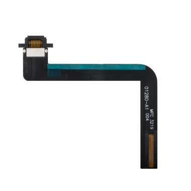 Шлейф для Apple iPad 10.2 2021 на разъем зарядки (черный) — 2