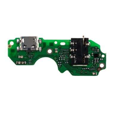 Шлейф для Tecno Spark 8C плата на разъем зарядки/разъем гарнитуры/микрофон &mdash; 2