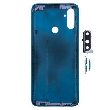 Задняя крышка для Realme C3 (синяя) — 2