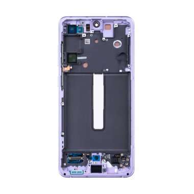 Дисплейный модуль с тачскрином для Samsung Galaxy S21 FE (G990B) (фиолетовый) — 2