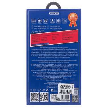 Защитное стекло Remax Medicine Glass GL-27 для Apple iPhone 14 Pro (полное покрытие) (черное) — 2