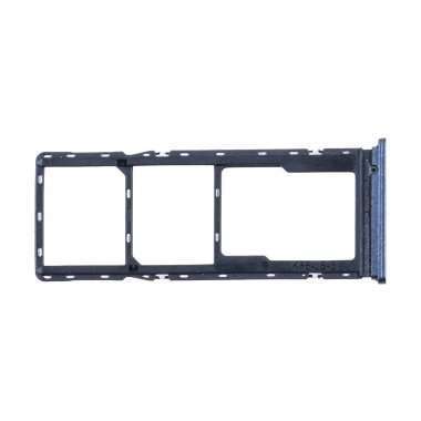 Контейнер SIM для Tecno Spark 7 (черный) &mdash; 2