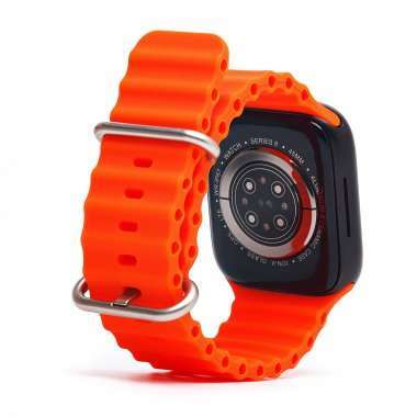 Ремешок - ApW26 Ocean Band Apple Watch 38 mm Watch 38/40/41мм силикон (оранжевый) — 4