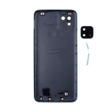 Задняя крышка для Realme C11 2021 (синяя) — 1