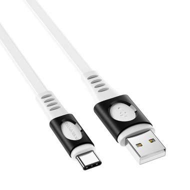 Кабель Borofone BX35 Carib (USB - Type-C) белый — 5